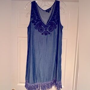 Indication brand Denim light weight cotton sleeveless dress